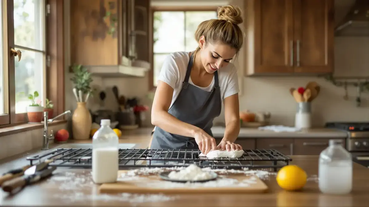 9 praktische tips van grootmoeder om je erg aangekoekte ovenrooster grondig schoon te maken