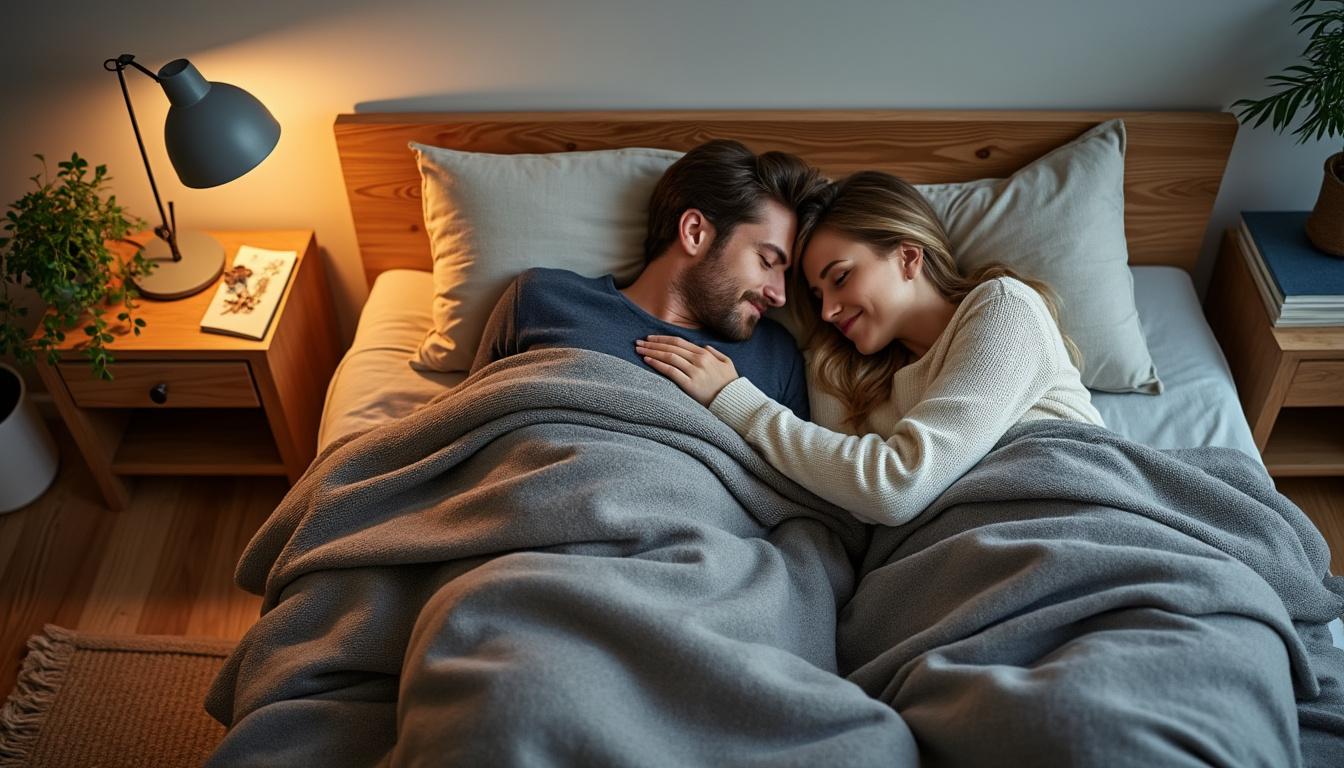 ontdek de scandinavische methode om samen met uw partner beter te slapen en uw nachtrust te verbeteren.