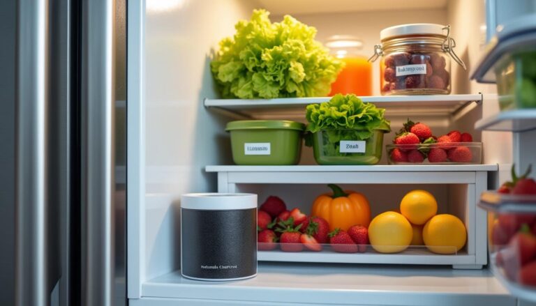 ontdek de weinig bekende maar zeer effectieve methode om uw koelkast moeiteloos schoon en fris te houden, voor een hygiënische en georganiseerde keuken.