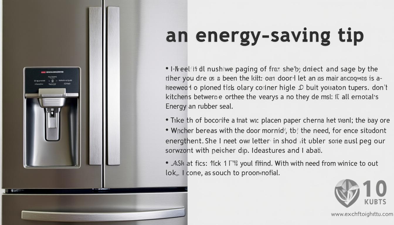 ontdek hoe een eenvoudige keukenpapier-truc in de koelkast uw elektriciteitsverbruik aanzienlijk kan verminderen en energiekosten bespaart.