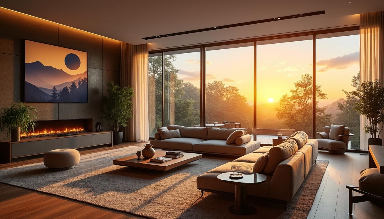 ontdek het beste moment van de dag om uw open haard aan te steken, volgens experts, voor maximale warmte en sfeer in huis.