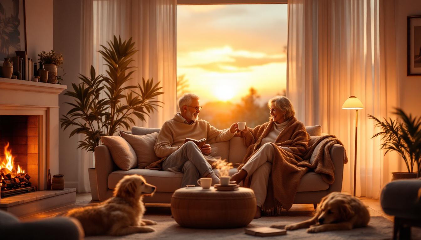 ontdek waarom experts het eens zijn dat dit specifieke moment van de dag het beste is om van je open haard te genieten voor optimale warmte en sfeer.