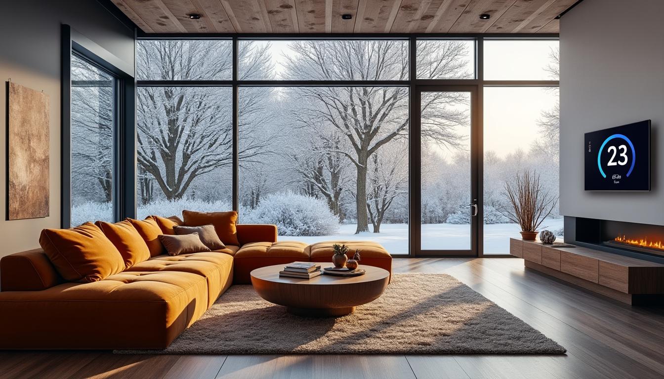 ontdek het innovatieve huisontwerp dat dankzij slimme isolatie en warmtebehoud altijd 23 °c binnenshuis garandeert, zonder traditionele verwarming te gebruiken.