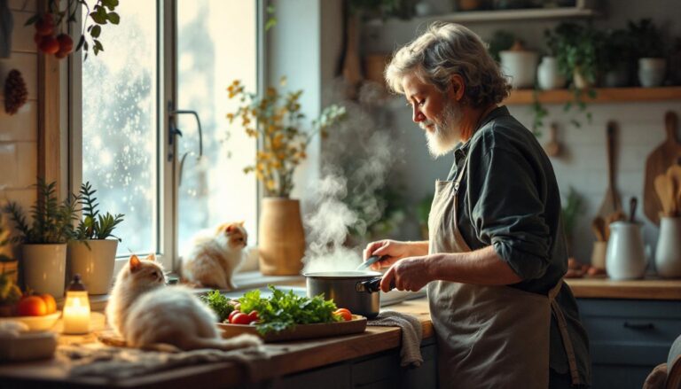 ontdek hoe je met een eenvoudige verandering in je kookgewoonten je huis deze winter op een natuurlijke en energiezuinige manier warmer houdt.