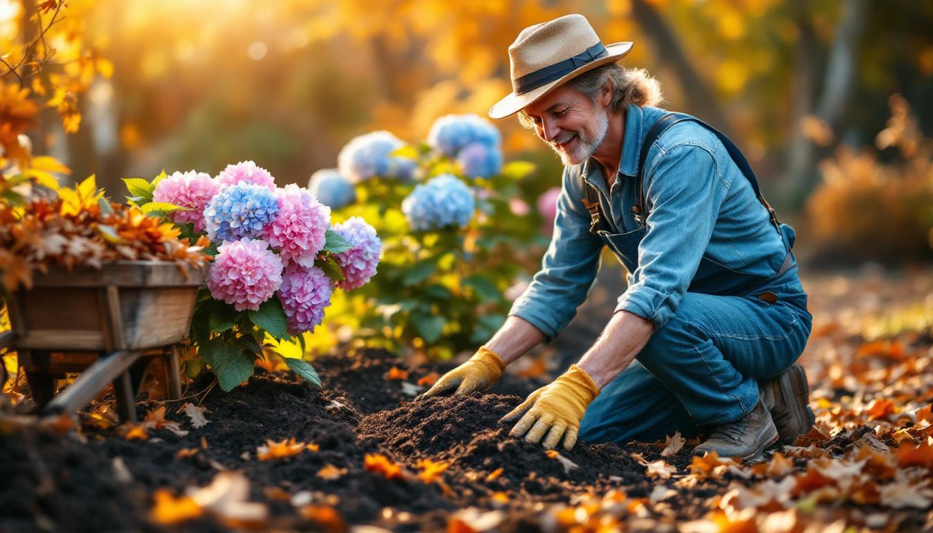 ontdek hoe je je hortensia's laat bloeien door je bodem te verrijken met dit natuurlijke ingrediënt vóór eind november voor een weelderige en uitbundige bloei.