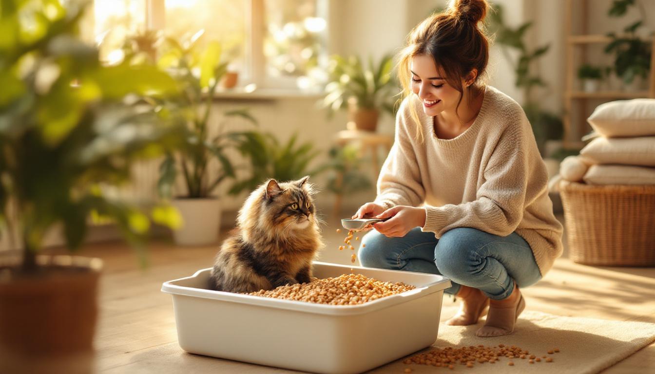 ontdek waarom houtpellets een goedkope, milieuvriendelijke en door experts goedgekeurde kattenbakvulling zijn. perfect voor een frisse kattenbak en eenvoudig in gebruik.