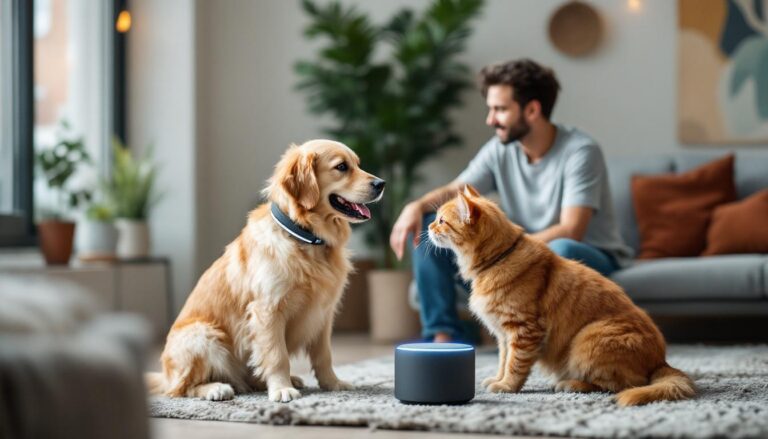 innovatieve technologie maakt het mogelijk voor huisdieren om zelfstandig elektronische apparaten te bedienen, waardoor hun dagelijkse leven gemakkelijker en interactiever wordt.