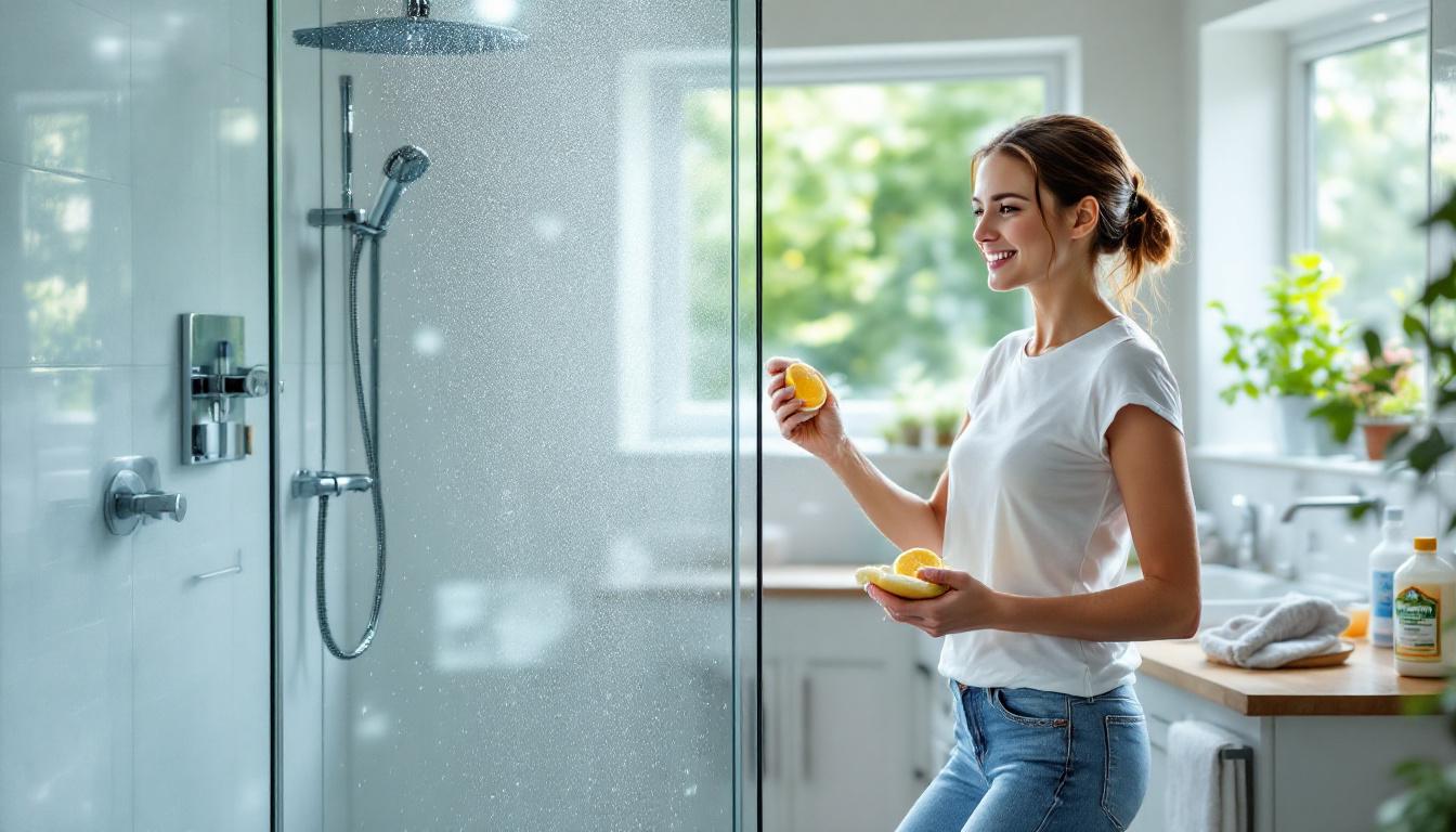 kalkaanslag verdwenen: ontdek welk keukeningrediënt je douchewand binnen enkele minuten grondig reinigt en laat stralend achter.