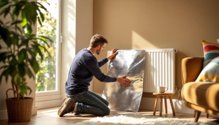 plaats dit achter uw radiatoren om het verwarmingsrendement te verbeteren en warmteverlies te verminderen, waardoor uw huis warmer en energiezuiniger wordt.