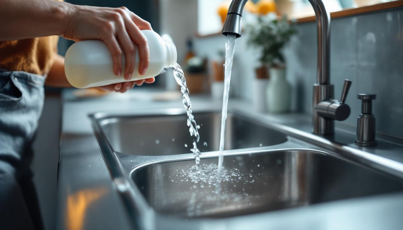 ontdek een eenvoudig middel om je leidingen moeiteloos schoon te houden en verstoppingen te voorkomen. houd je afvoer altijd fris en probleemvrij met deze slimme oplossing.