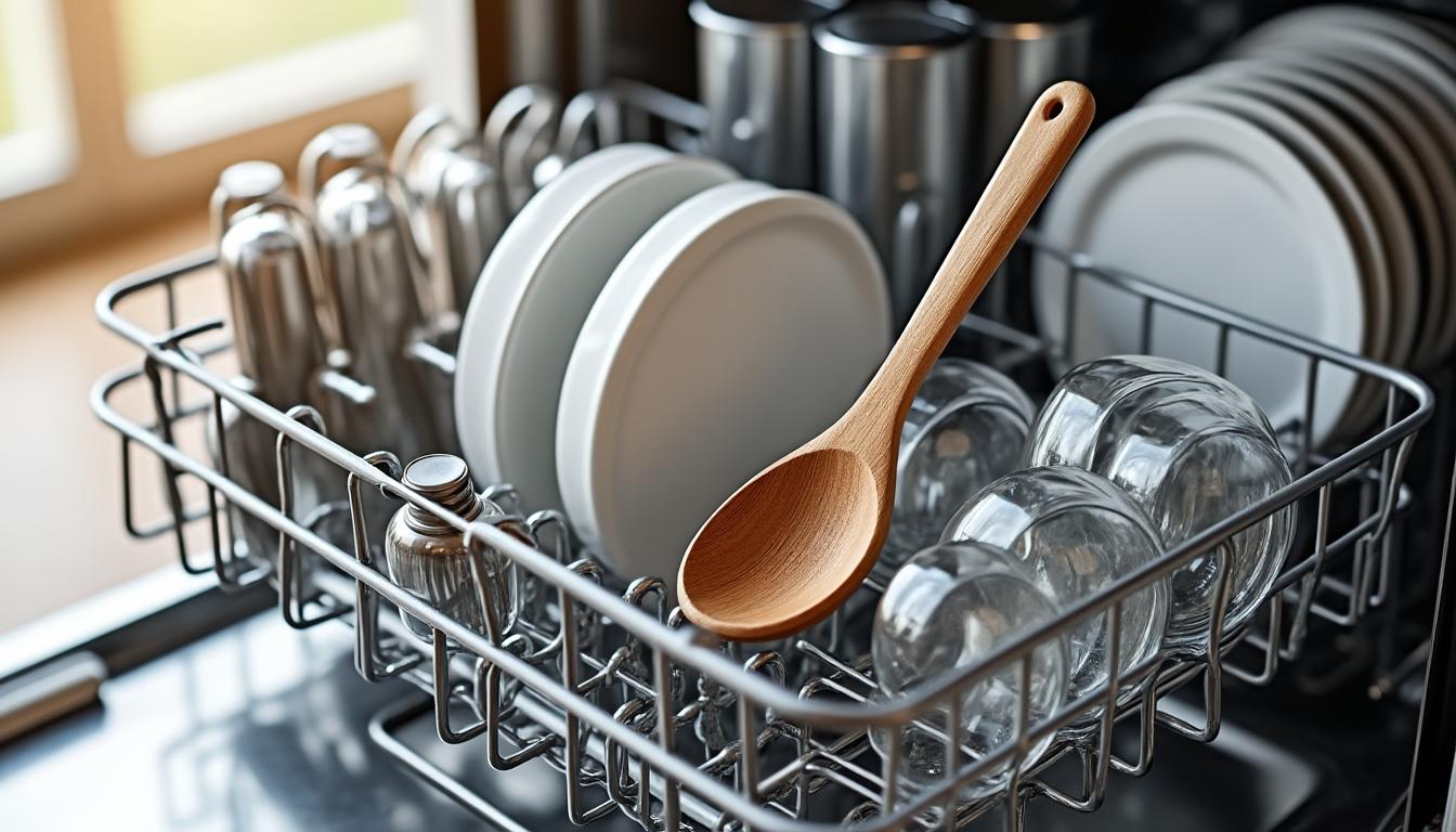 ontdek waarom een houten lepel in de vaatwasser ongebruikelijk maar effectief is en hoe het echt verschil kan maken in uw keukenroutine.