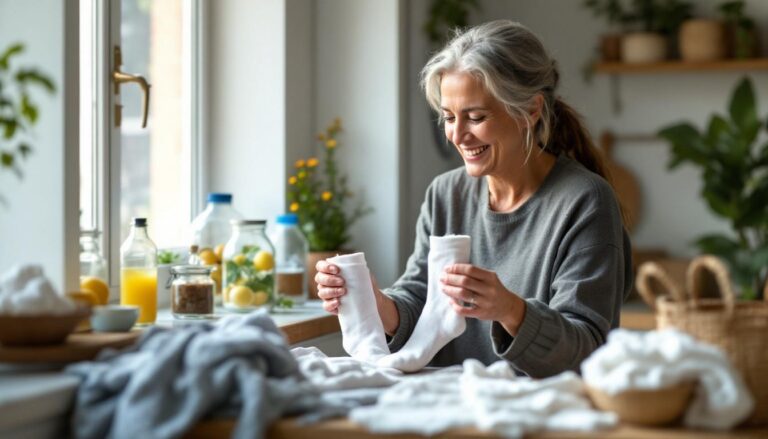 ontdek een effectieve en natuurlijke methode om je sokken witter te maken dan met baking soda. probeer deze eenvoudige truc voor stralend schone sokken!