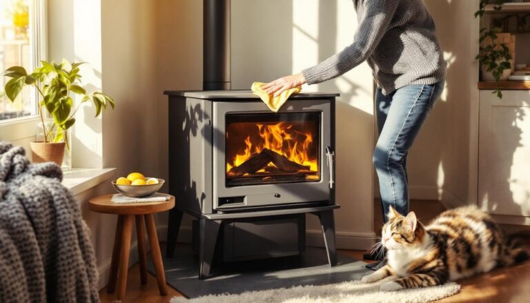 roetvlekken op je kachel snel en natuurlijk verwijderen? ontdek dit eenvoudige trucje dat binnen enkele seconden werkt en je kachel weer schoon maakt!