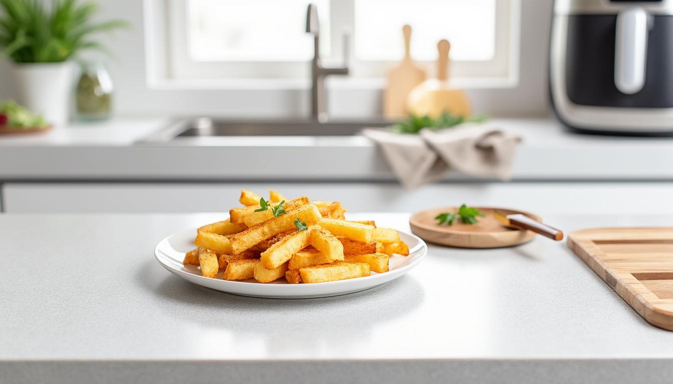 ontdek de eenvoudige stap die ervoor zorgt dat je airfryerfrietjes altijd perfect knapperig worden. maak je snacks voortaan extra lekker en krokant!