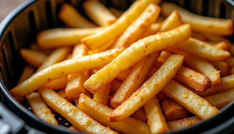 ontdek de eenvoudige stap waarmee ik altijd knapperige airfryerfrietjes maak. het geheim voor perfecte, goudbruine frietjes elke keer opnieuw.