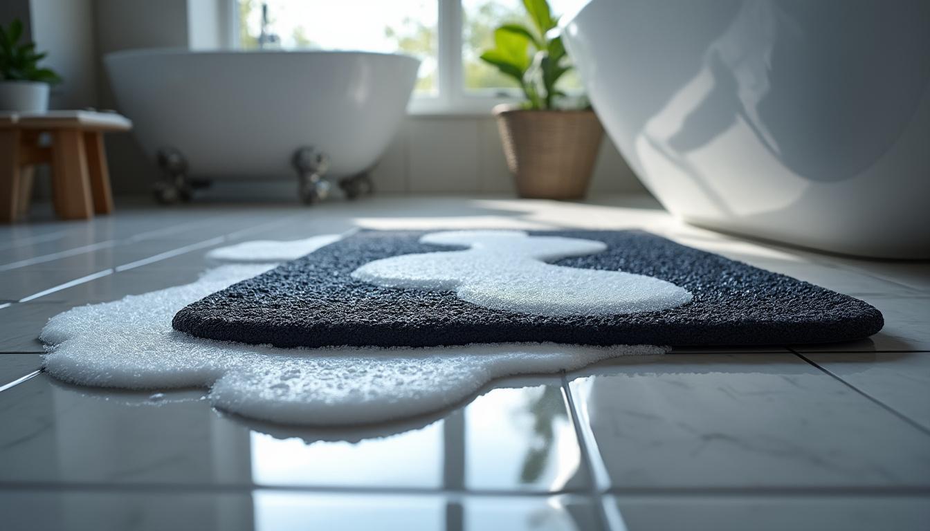 ontdek waarom het wassen van badmatten in de wasmachine een fout is en leer effectieve en veilige methoden om ze grondig schoon te maken zonder beschadiging.