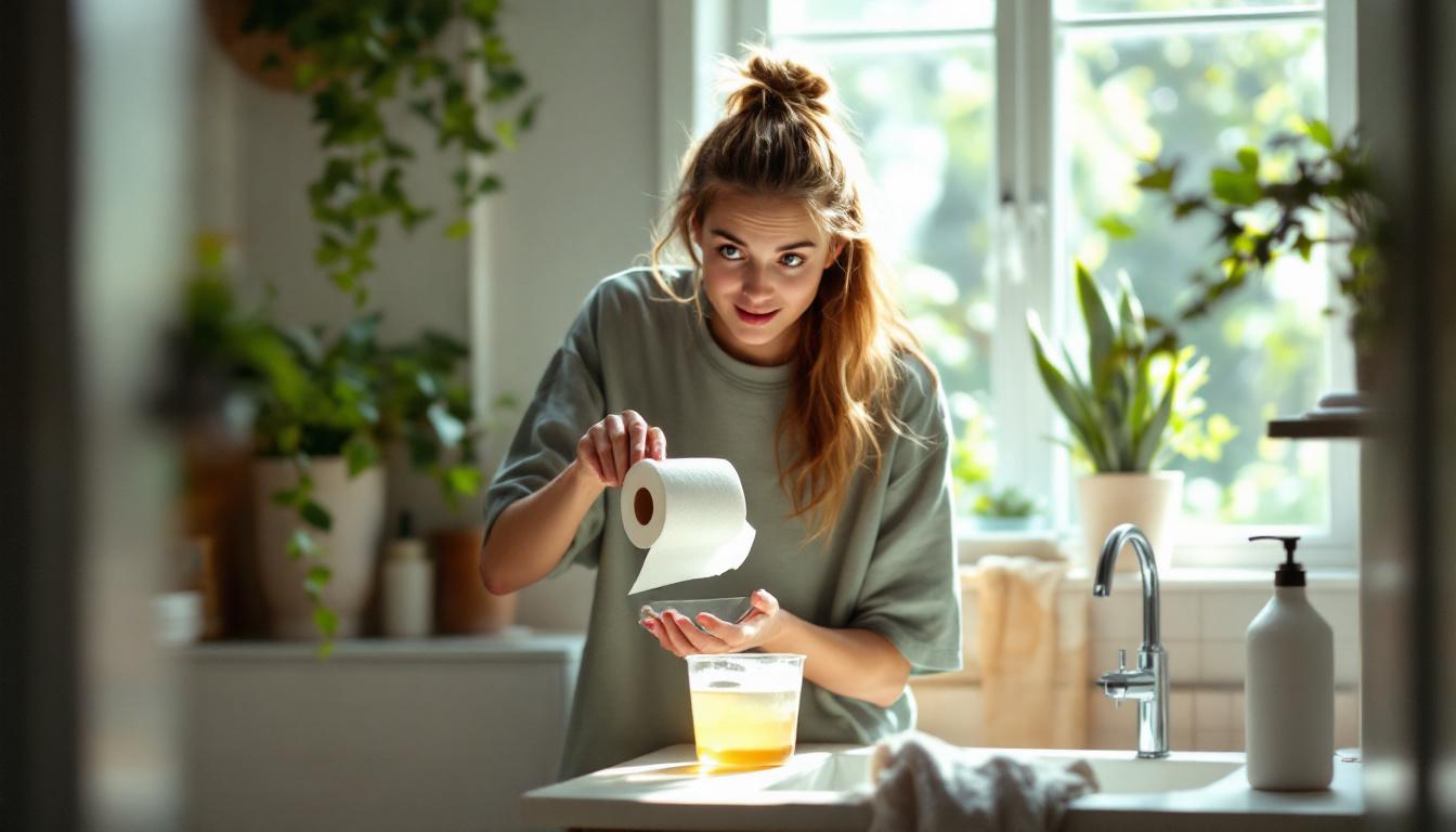 ontdek waarom steeds meer mensen toiletpapier met azijn gebruiken en hoe deze slimme truc jouw dagelijkse routine kan verbeteren.