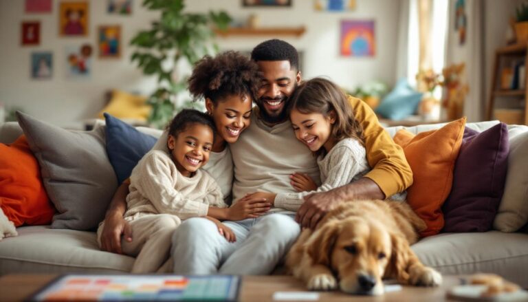 ontdek vijf eenvoudige tips om de vriendelijkheid en harmonie binnen uw gezin te versterken voor een warme en liefdevolle thuisomgeving.