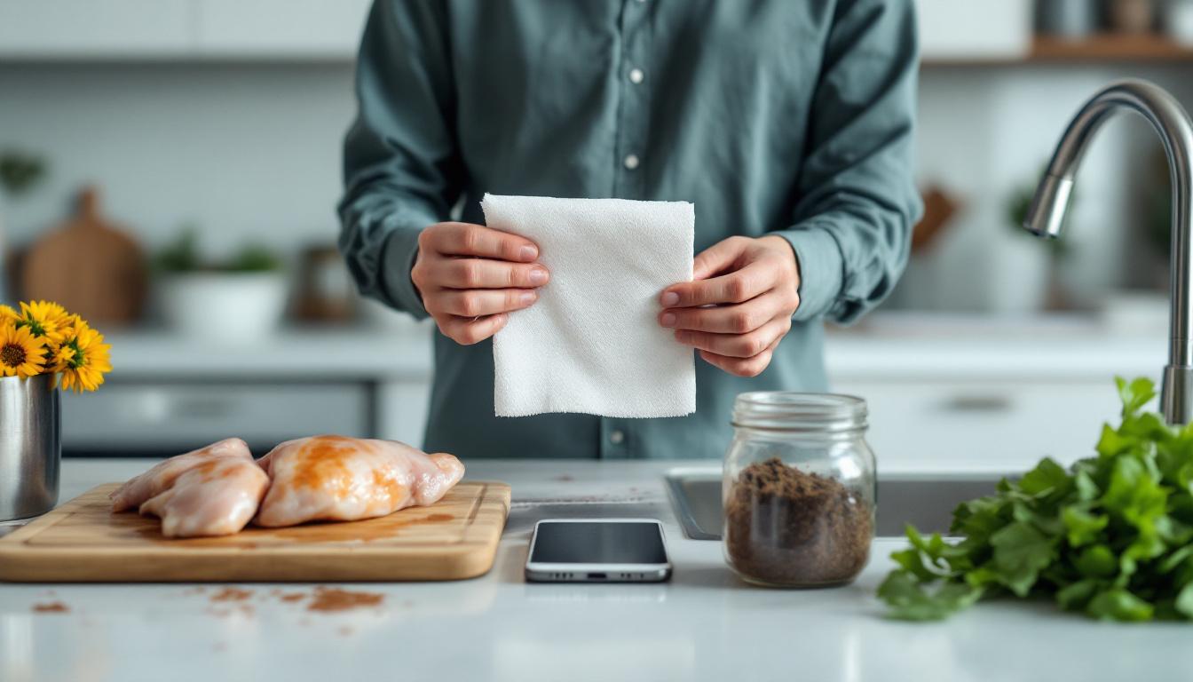 ontdek vijf voorwerpen die je absoluut niet met keukenpapier moet schoonmaken om te voorkomen dat vuil zich verspreidt. leer de juiste schoonmaakmethoden voor een hygiënische keuken.