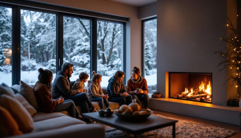 volgens specialisten bespaar je zowel warmte als hout door je open haard op dit moment aan te steken.