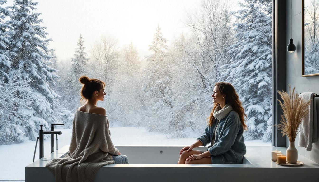 ontdek de badkamertruc die ervoor zorgt dat wasgoed zelfs in de winter snel droogt, zelfs als het normaal bijna niet droog wordt.