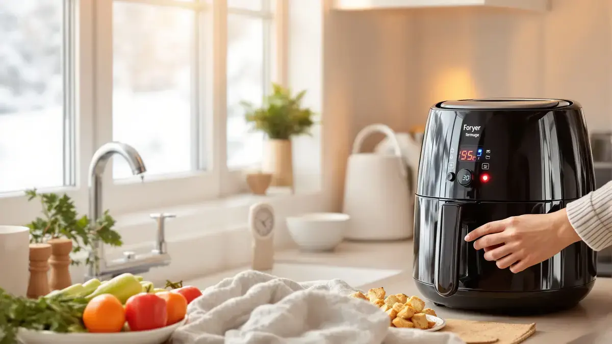 Waarom airfryers in de winter minder efficiënt werken en de kleine aanpassing die alles verandert