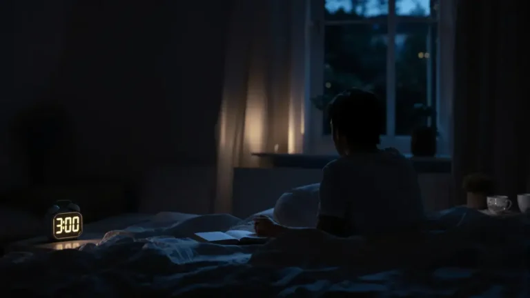 Altijd rond 3 uur ’s nachts wakker worden is geen toeval, en deze routine helpt weer in slaap te vallen