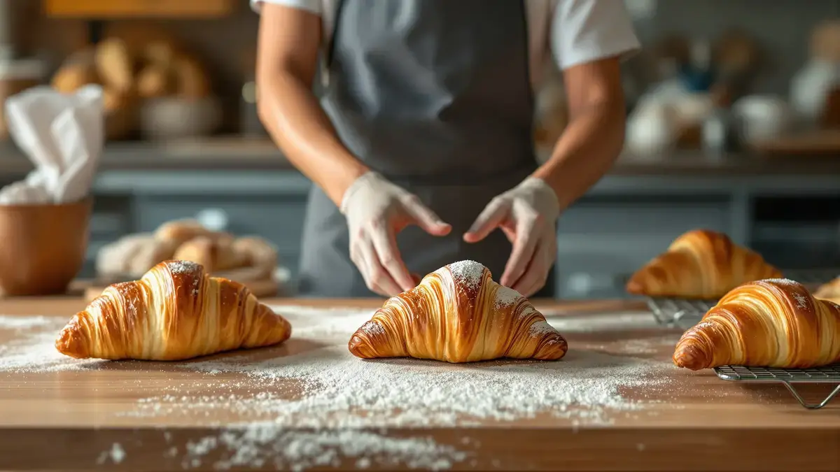 Dit trucje van de bakker zorgt ervoor dat croissants tot de volgende dag knapperig blijven