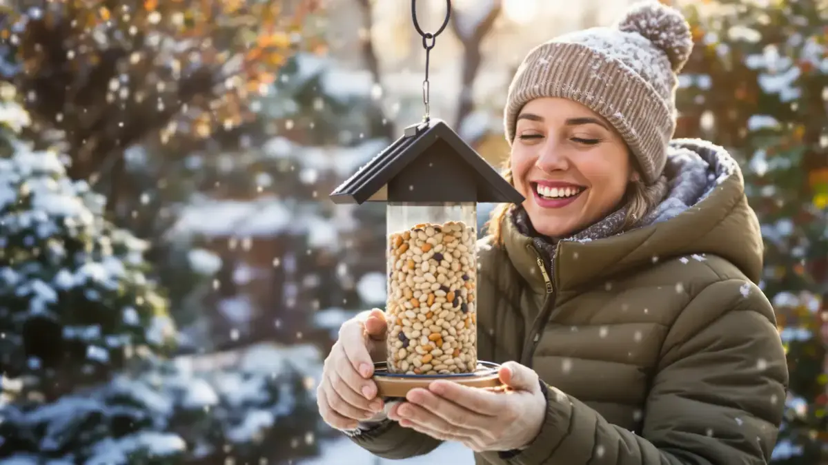 In december gebruiken vogelliefhebbers deze goedkope traktatie om elke ochtend de voederhuisjes te vullen
