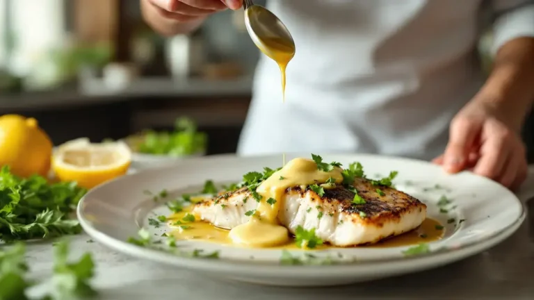 Deze eenvoudige saus verheft alle vis, ook Sint-Jakobsschelpen