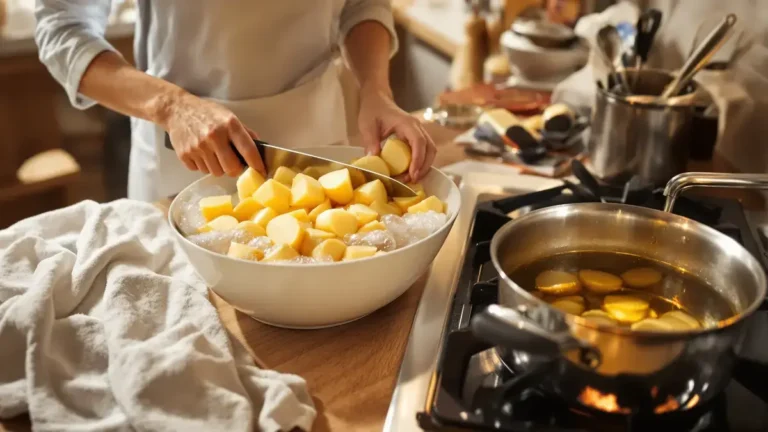 De eenvoudige truc om aardappelen perfect krokant te krijgen