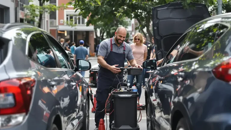 Accu leeg: de eenvoudige truc van een monteur om zonder duwen of startkabels weer weg te rijden