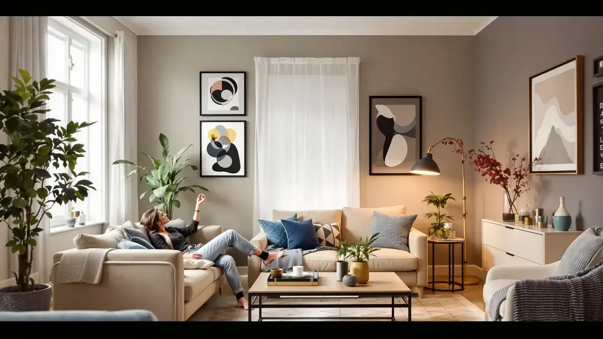 De hoogteregel: de decoratiefout die de woonkamer rommelig doet lijken