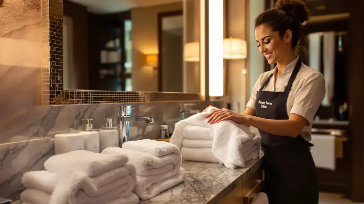 Hotels gebruiken deze techniek voor ultrazachte handdoeken