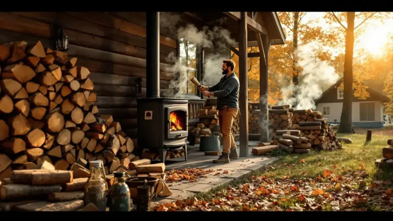 Houtkachel: wie het minst uitgeeft gebruikt altijd deze methode voor zijn brandhout