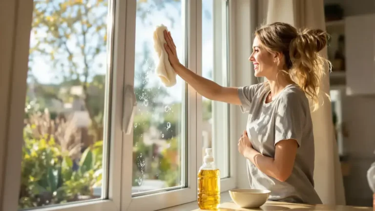 Deze imkertruc maakt ramen streeploos schoon dankzij honing