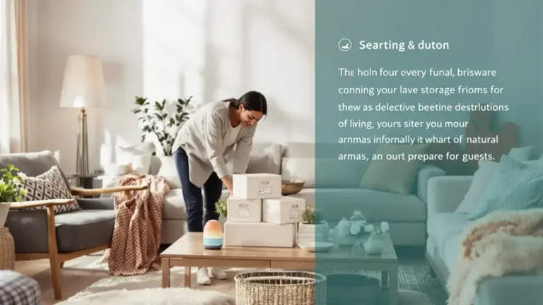 Hoe je je interieur op orde brengt voordat er gasten komen, zonder onnodige stress