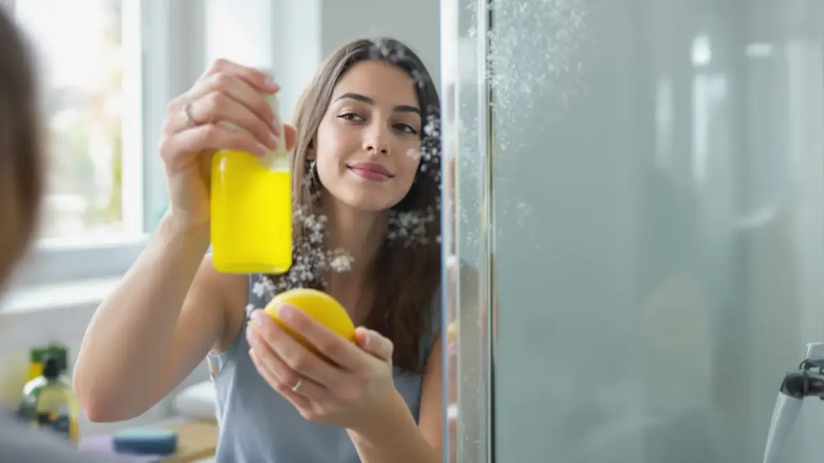 Kalkvlekken op het doucheglas: deze verrassende tip werkt zonder chemicaliën