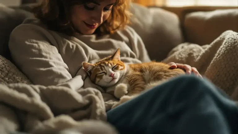 Als uw kat op u in slaap valt, is dat nooit toevallig