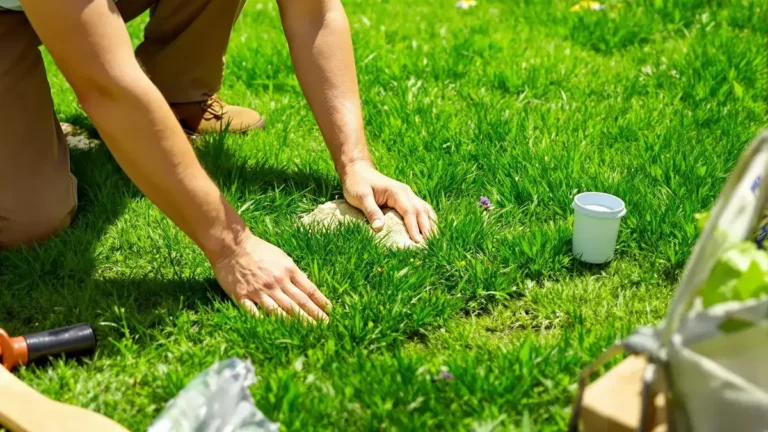 Dit keukenpoeder van minder dan een euro verwijdert mos uit het gazon zonder azijn