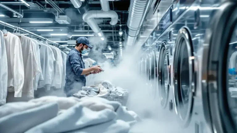 Zo laten wasserijen het wasgoed sneller en kreukvrij drogen