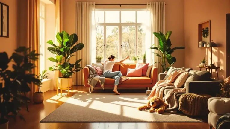 Het herschikken van meubels verandert echt de warmtebeleving van een ruimte