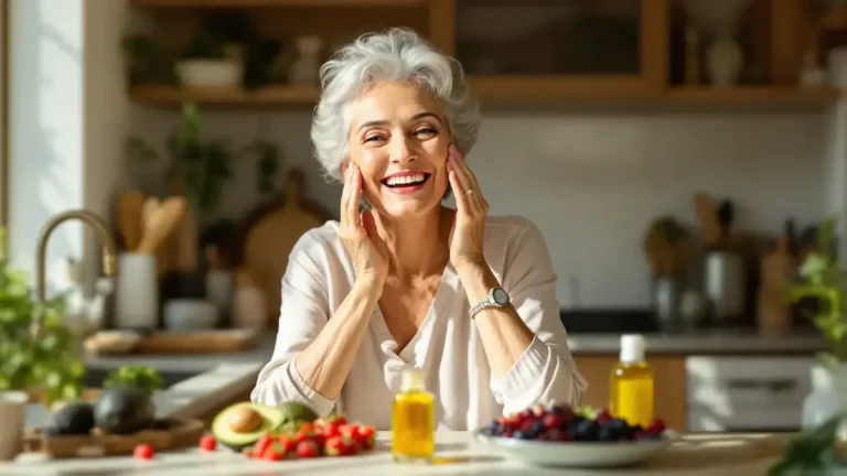 Na je 60ste stimuleert deze natuurlijke tip de aanmaak van collageen zonder dure crème