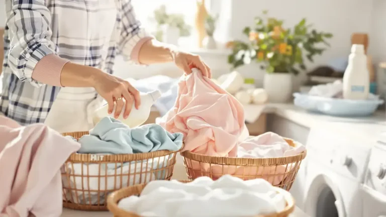 Neem deze gewoonte voor elke wasbeurt aan om de glans van licht wasgoed te behouden