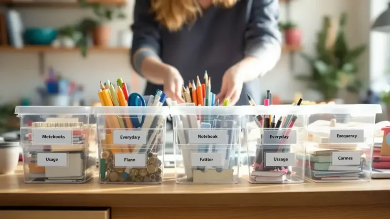 Objecten rangschikken op gebruiksfrequentie bespaart veel tijd