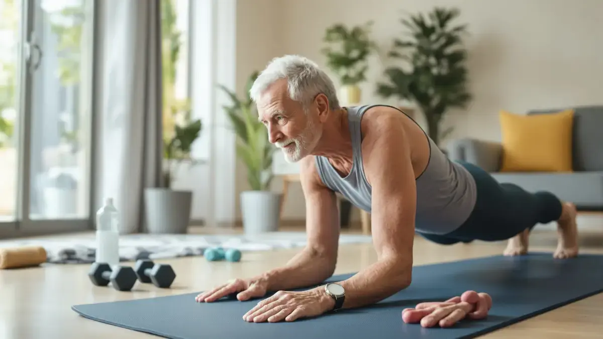 Vanaf 55 jaar zijn deze oefeningen een beter alternatief voor crunches om de buikspieren te versterken