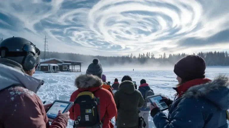 Een ongebruikelijk fenomeen rond de poolwervel trekt in december de aandacht van klimaatwetenschappers