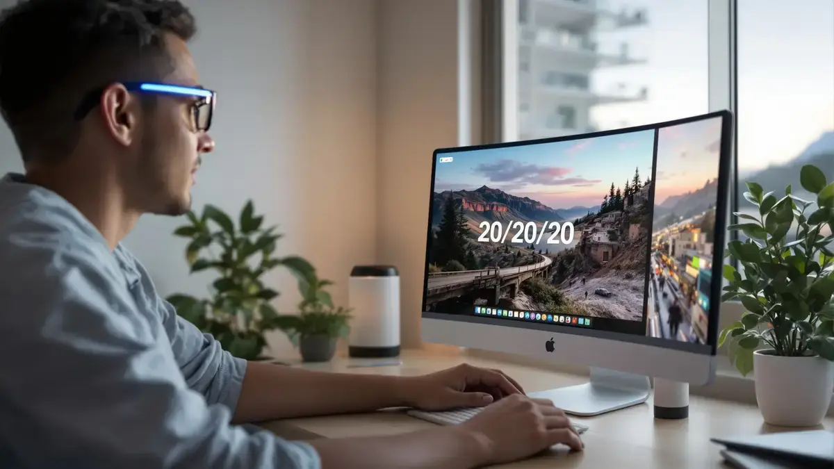 Oogvermoeidheid door schermen: de 20-20-20-regel aanbevolen door experts