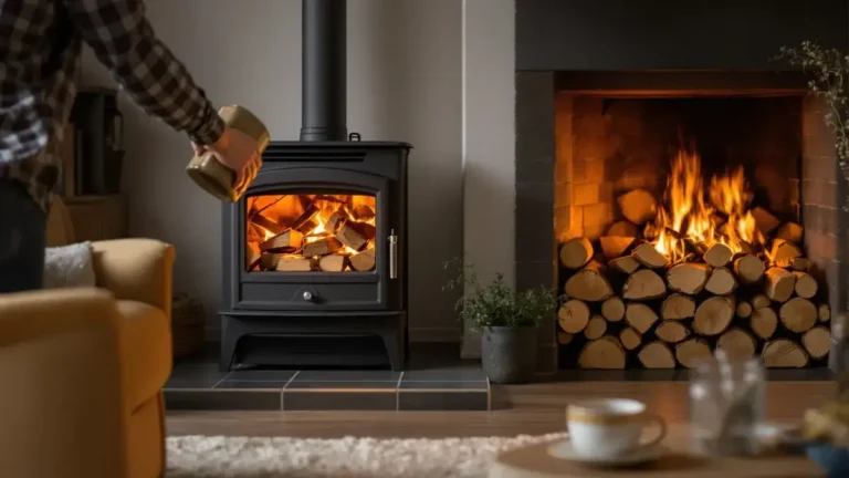 Het stoken van perfect droog hout verandert echt het rendement van uw kachel
