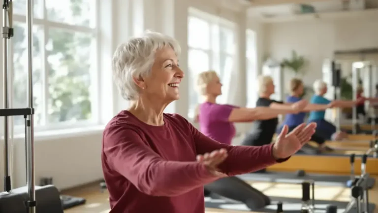 Vanaf 55 jaar richten deze Pilates-oefeningen zich echt op buikvet